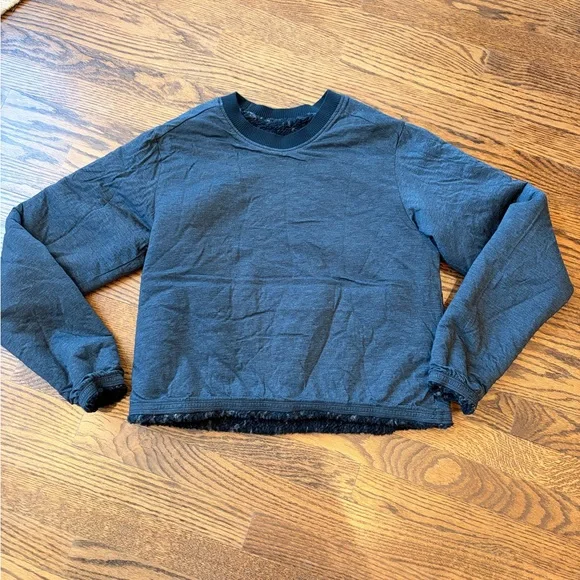 NWT Prana Polar Escape boulce fuzzy Sweatshirt size Large and reversible - Picture 9 of 10